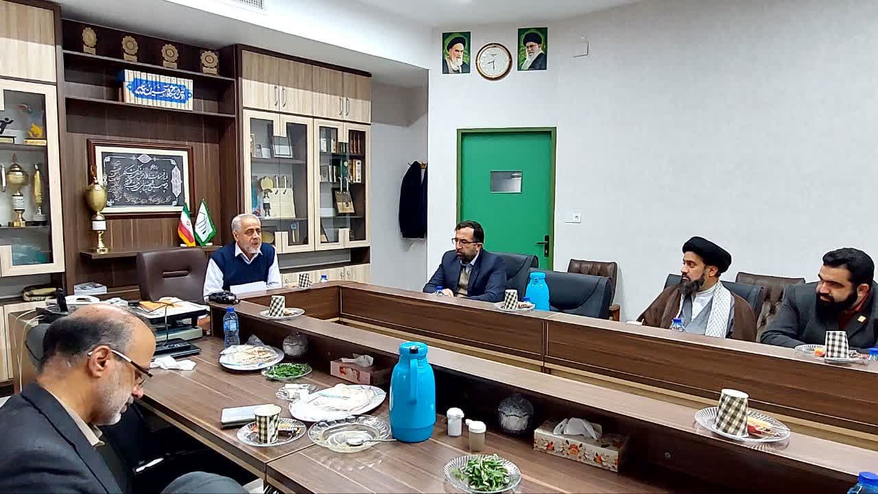 جلسه هم اندیشی بابت برگزاری هفتمین یادواره شهدای بچه های بهشت