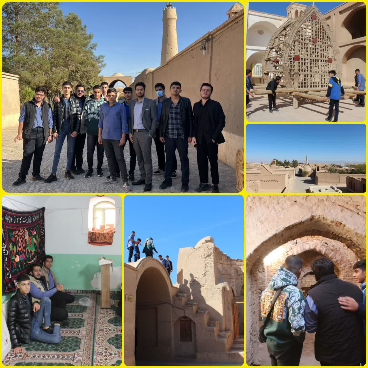 بازدید از روستای تاریخی فهرج یزد