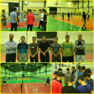 برگزاری مسابقه بدمینتون انتخابی