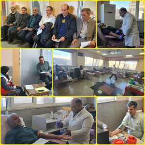 نذر خون کادر دبیرستان