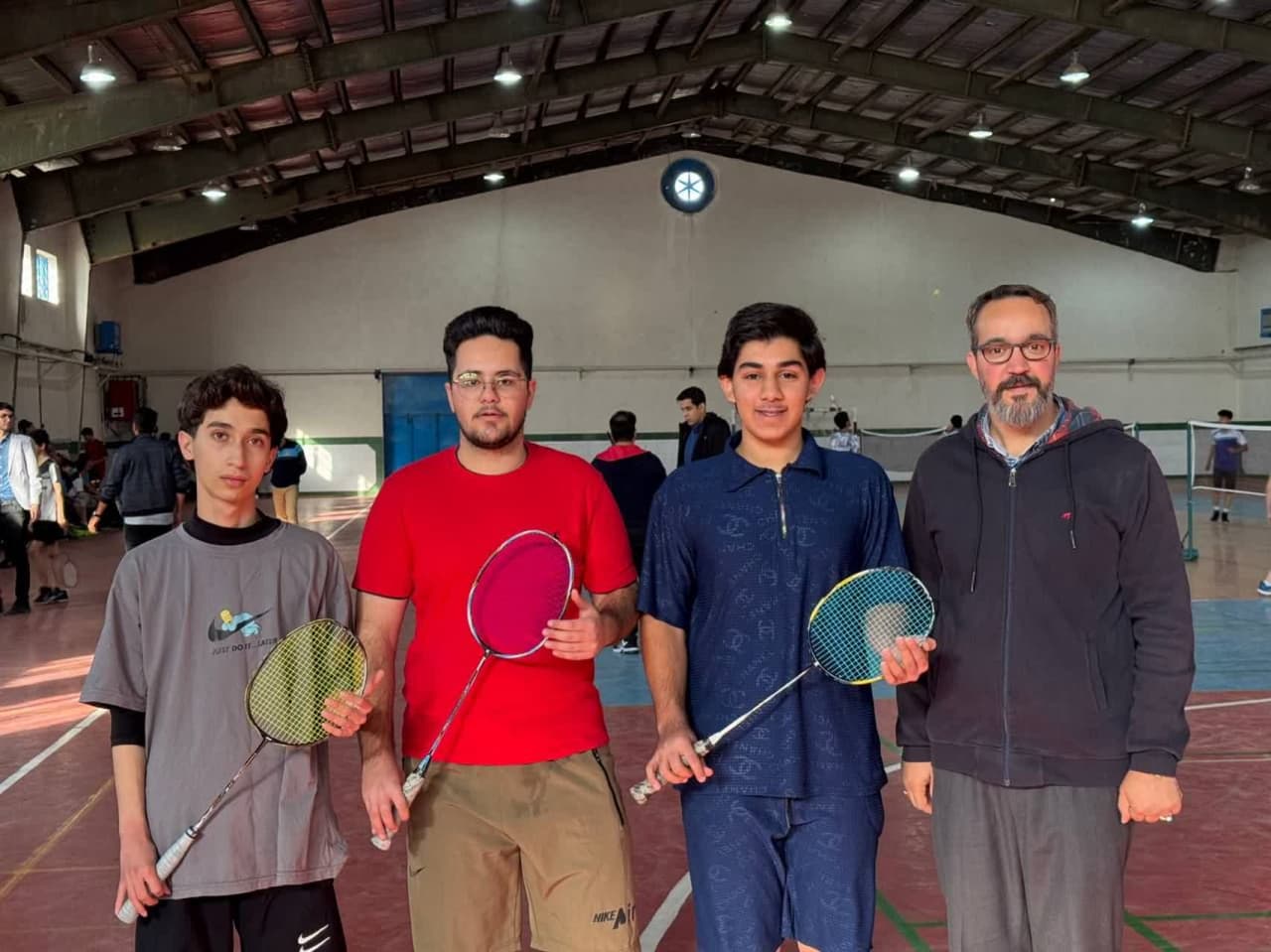 مسابقات ناحیه رشته بدمینتون